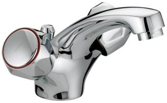 Bristan Value Club Basin Mixer with Pop-up Waste - VAC BAS C MT - VACBASCMT